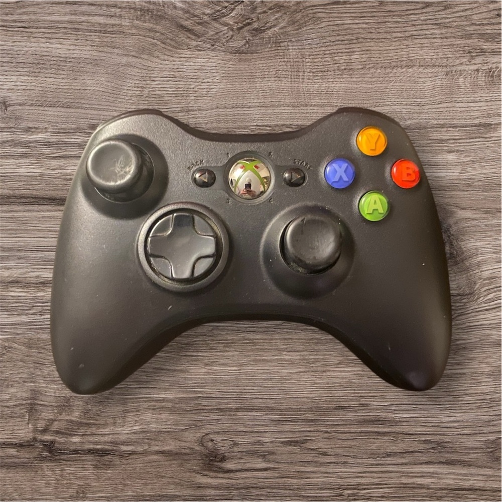 XBOX 360 Black Wireless Controller